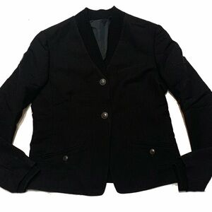 Alexander Wang Black Buttoned Blazer jacket